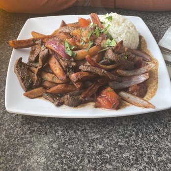 Rikas Peruvian Cuisine - Lomo saltado - Seafood Near Me - Los Angeles, California Rikas Peruvian Cuisine - Lomo saltado - Seafood Near Me - Los Angeles, California