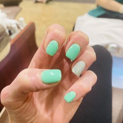 S&B NAILS - Love this seafoam green!!!!