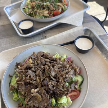 Hamitbach - Chicken Thigh Salad and Shawarma Salad - Mediterranean Near Me - San Diego, California