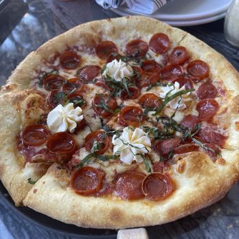 Happy Camper - Pepperoni Ricotta - Pizza Near Me - Las Vegas, Nevada Happy Camper - Pepperoni Ricotta - Pizza Near Me - Las Vegas, Nevada