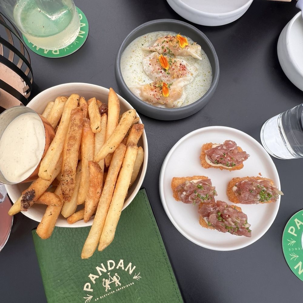 Pandan - NORI FRIES SPICY TUNA ON CRISPY RICE - Cocktail Bars Near Me - Chicago, Illinois