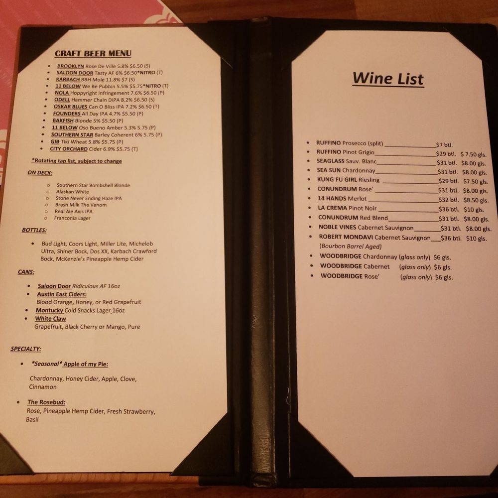 The Backyard - Menu - American Near Me - Seabrook, Texas The Backyard - Menu - American Near Me - Seabrook, Texas