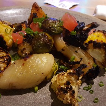 Moku Kitchen - Fire roasted vegetable platter - Cocktail Bars Near Me - Honolulu, Hawaii Moku Kitchen - Fire roasted vegetable platter - Cocktail Bars Near Me - Honolulu, Hawaii