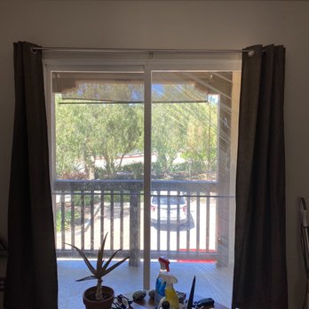 Pacific Glass & Screen - This is the state of the window when I called - Windows Installation Near Me - San Juan Capistrano, California