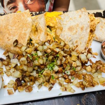 Blu Jam Cafe - Breakfast Quesadilla - Breakfast & Brunch Near Me - Los Angeles, California Blu Jam Cafe - Breakfast Quesadilla - Breakfast & Brunch Near Me - Los Angeles, California