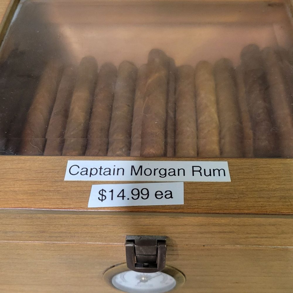 Culebra Cigar - Capt Morgan flavors - Cigar Bars Near Me - Ontario, California