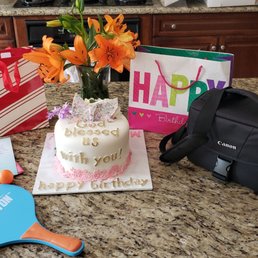 Birthday side of this beautiful cake! Birthday side of this beautiful cake!