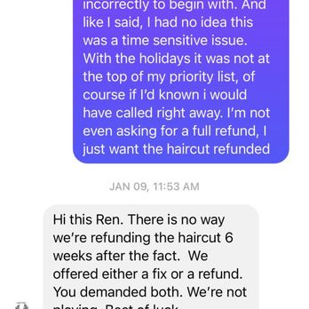 The Electric Chair - Rude message from owner - Hair Salons Near Me - Boise, Idaho The Electric Chair - Rude message from owner - Hair Salons Near Me - Boise, Idaho