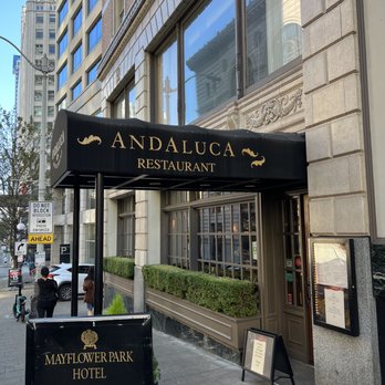 Andaluca - the entrance to the hotel - Mediterranean Near Me - Seattle, Washington Andaluca - the entrance to the hotel - Mediterranean Near Me - Seattle, Washington