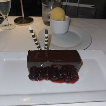 Steak 48 - Very Chocolate Cake mango Sorbet** - Steakhouses Near Me - Beverly Hills, California Steak 48 - Very Chocolate Cake mango Sorbet** - Steakhouses Near Me - Beverly Hills, California