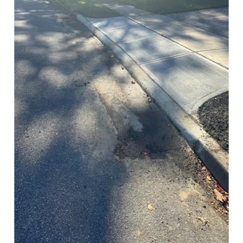 Level and Square Construction and Remodeling - Picture showing it removed exposing how bad the curb is finished as well as the height of the curb - General Contractors Near Me - Point Pleasant, New Jersey