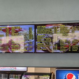 menus and prices