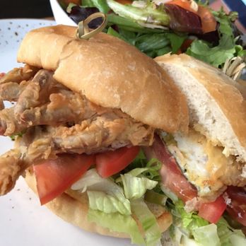 The Table - Soft shell crab sandwich - New American Near Me - San Jose, California