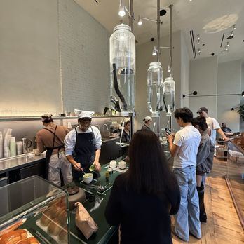 12 Matcha - Counter | IG & TikTok @territheplatypus.eatz - Cafes Near Me - New York, New York
