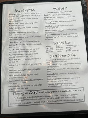 Menu photo 1 Stella Notte Ellicott City, MD