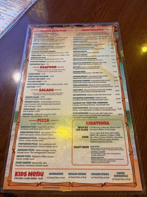 Menu photo 1 Luau Larry's Avalon, CA