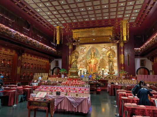 Buddha Tooth Relic Temple by null