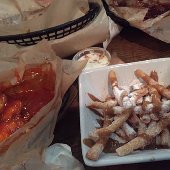 The Wing Hut - Swinger wings with extra sauce and funnel cake fries with cookie butter - Chicken Wings Near Me - Aurora, Colorado The Wing Hut - Swinger wings with extra sauce and funnel cake fries with cookie butter - Chicken Wings Near Me - Aurora, Colorado