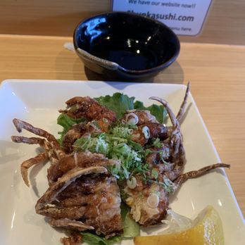 Sushi Shunka - Soft shell crab - Sushi Bars Near Me - Costa Mesa, California Sushi Shunka - Soft shell crab - Sushi Bars Near Me - Costa Mesa, California