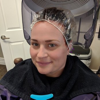 Stephanie Murphy Hair Design - Under the dryer at Stephanie Murphy Visions Studio - Hair Stylists Near Me - Roseville, California