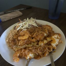 Shrimp noodles Shrimp noodles
