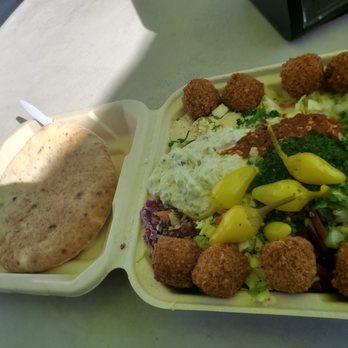 Falafel Stop - Generous falafel salad, made to order. OK with me to wait few minutes for fresh falafel. They make your salad to order at the counter - Falafel Near Me - Sunnyvale, California Falafel Stop - Generous falafel salad, made to order. OK with me to wait few minutes for fresh falafel. They make your salad to order at the counter - Falafel Near Me - Sunnyvale, California