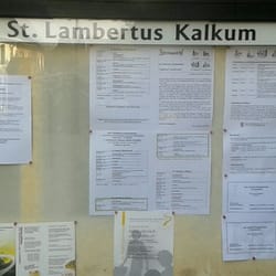 Pfarrei St. Lambertus Kalkum , Lambertus-Haus - Infokasten