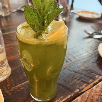 The Smith - Matcha yuzu Arnold Palmer - New American Near Me - New York, New York The Smith - Matcha yuzu Arnold Palmer - New American Near Me - New York, New York