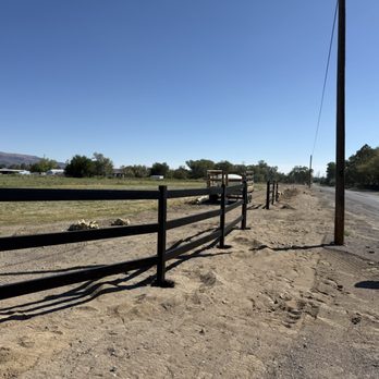 Corkscrew Land & Cattle Co. - New fence - Horse Boarding Near Me - Fernley, Nevada Corkscrew Land & Cattle Co. - New fence - Horse Boarding Near Me - Fernley, Nevada