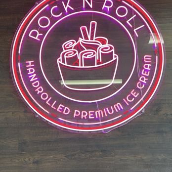 Rock N Roll - Neon sign! - Ice Cream & Frozen Yogurt Near Me - Stockton, California Rock N Roll - Neon sign! - Ice Cream & Frozen Yogurt Near Me - Stockton, California