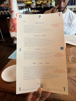 Menu photo 4 The Optimist Atlanta, GA