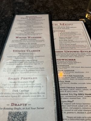 Menu photo 1 Uptown Grill Olympia, WA