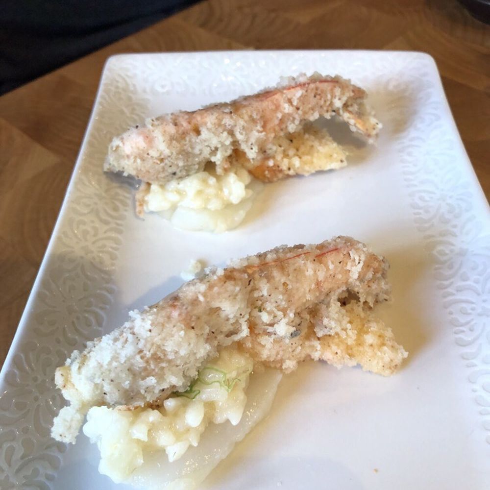 Akira - The finally. Somehow tempura shrimp ends up tasting like shrimp and a potato chip.  Trust me. - Sushi Bars Near Me - Eugene, Oregon