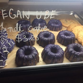 Cafe 86 - Vegan Ube Bundt Cake - Desserts Near Me - Artesia, California Cafe 86 - Vegan Ube Bundt Cake - Desserts Near Me - Artesia, California