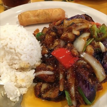 Feng Ling Restaurant - Eggplant with Garlic Sauce - Chinese Near Me - Houston, Texas
