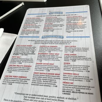 Jake's On The Lake - Menu - American Near Me - Avon Lake, Ohio Jake's On The Lake - Menu - American Near Me - Avon Lake, Ohio