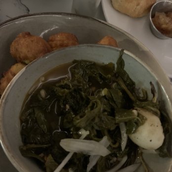 Roots Chicken Shak - Southern cooked greens, awesome pot liquor! - Southern Near Me - Plano, Texas
