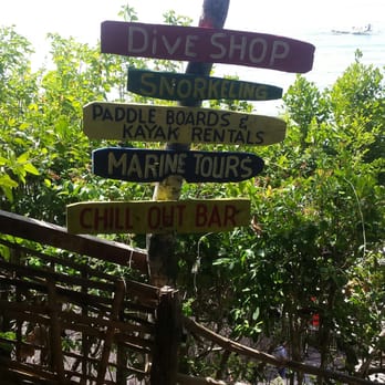 Bohol Bee Farm - Sign for Dive Stop and rentals - Massage Near Me - Dao, BOH