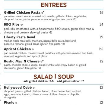 Liberty Market - Menu - New American Near Me - Gilbert, Arizona