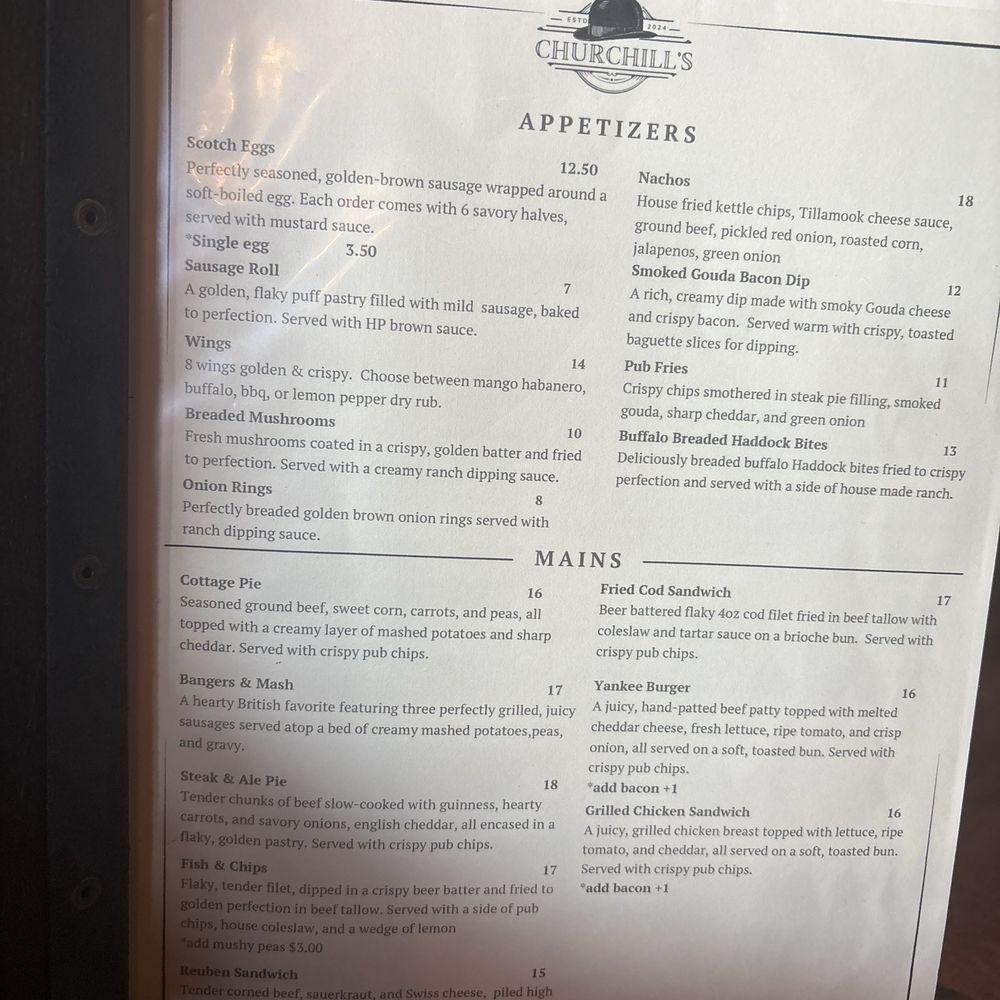 Churchill’s - British and American fair food with lots of options, appetizers as well! Food is amazing - Pubs Near Me - Nolensville, Tennessee Churchill’s - British and American fair food with lots of options, appetizers as well! Food is amazing - Pubs Near Me - Nolensville, Tennessee