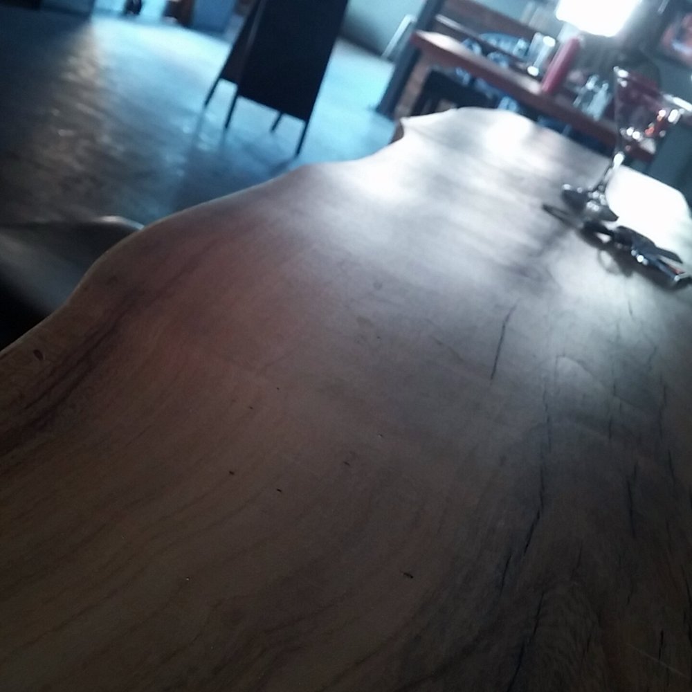 Fuego's Saloon - Love this log table..so much seating for activities! - Cocktail Bars Near Me - Houston, Texas Fuego's Saloon - Love this log table..so much seating for activities! - Cocktail Bars Near Me - Houston, Texas