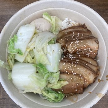 Dah Bao - Pork belly rice bowl - Chinese Near Me - Davis, California