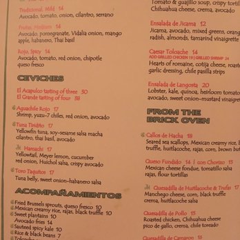 Toloache 82nd - Menu - Mexican Near Me - New York, New York Toloache 82nd - Menu - Mexican Near Me - New York, New York