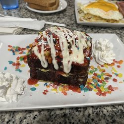 The Cracked Egg of Grosse Pointe - Fruity pebble, French toast