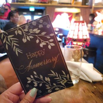 Old Skool Cafe - Their ever so thoughtful anniversary wishes - Soul Food Near Me - San Francisco, California