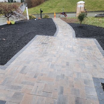 McBride's Blue Collar Construction - a brick walkway and landscaping - Landscaping Near Me McBride's Blue Collar Construction - a brick walkway and landscaping - Landscaping Near Me