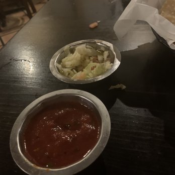 El Jardin - The cabbage pico with the chips and salsa good stuff very different. - Mexican Near Me - Manteca, California