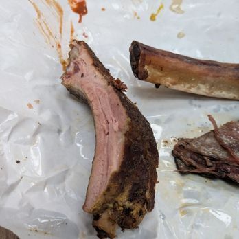 Wild Waylon's BBQ - Baby back rib (on the left) - Barbeque Near Me - Fredericksburg, Virginia Wild Waylon's BBQ - Baby back rib (on the left) - Barbeque Near Me - Fredericksburg, Virginia