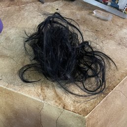 I save all the hair that falls out everyday. This last time 33 extensions fell out.
