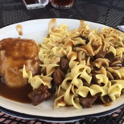 Buckeye Jake's - Beef Tips and Noodles was a carb-lovers dream come true!